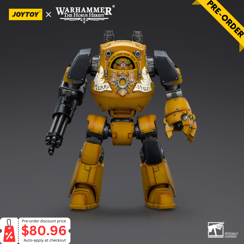 [Pre-order]JoyToy 1/18 Warhammer Imperial Fists Contemptor Dreadnought