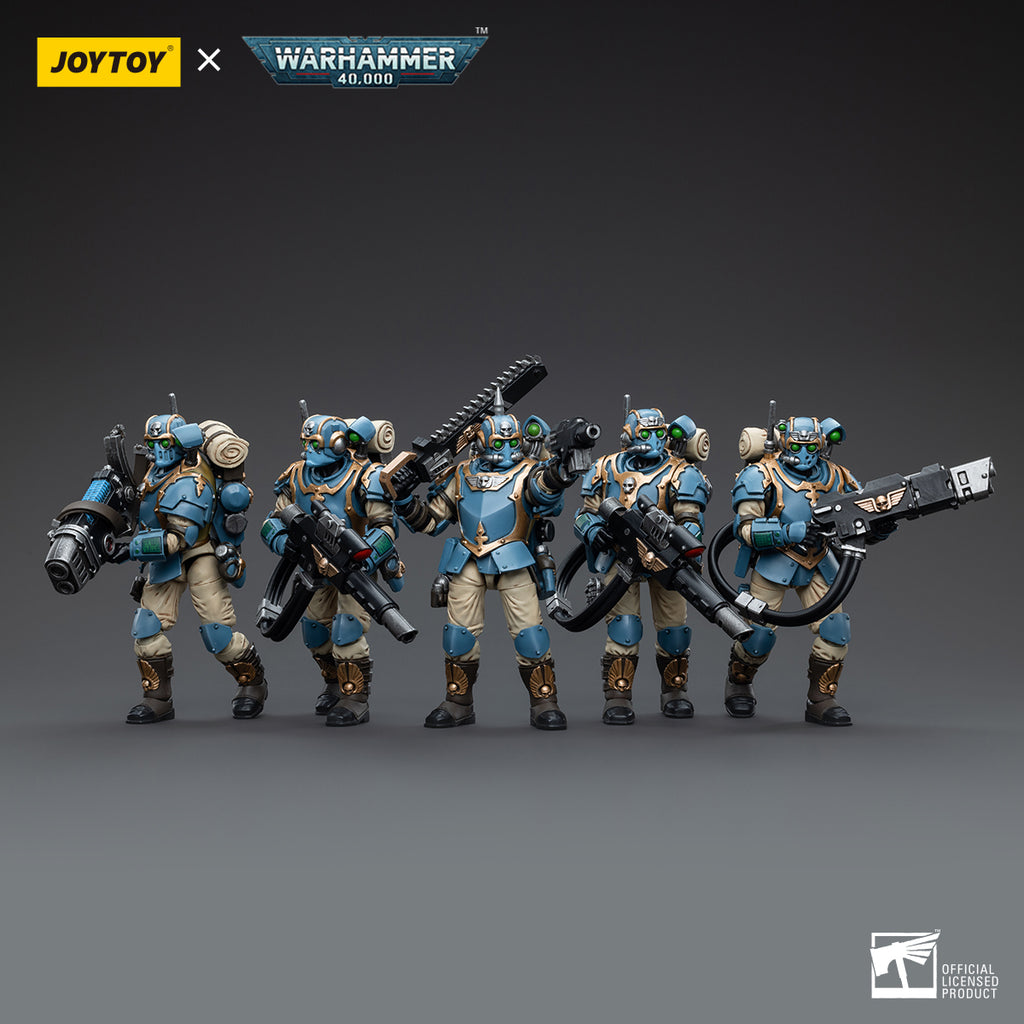 JoyToy 1/18 Warhammer 40K Astra Militarum Tempestus Scions Squad 55th Kappic Eagles